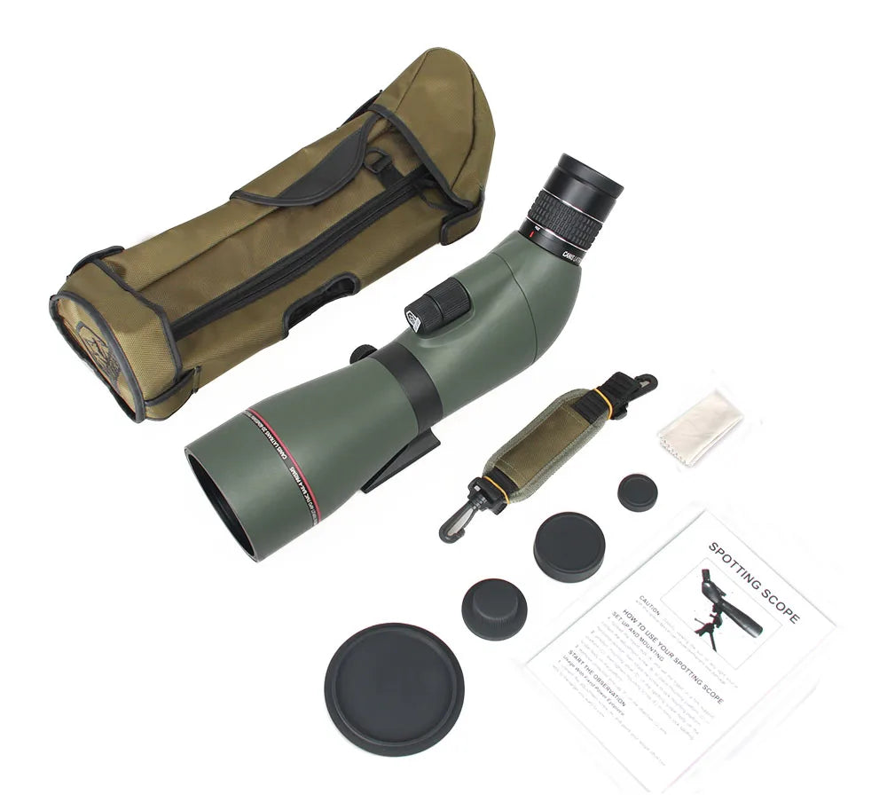 E.T Dragon Outdoor Tactical SP13 20-60X85APO Spotting Scope Green Color For Outdoor Hunting Shooting gs26-0016
