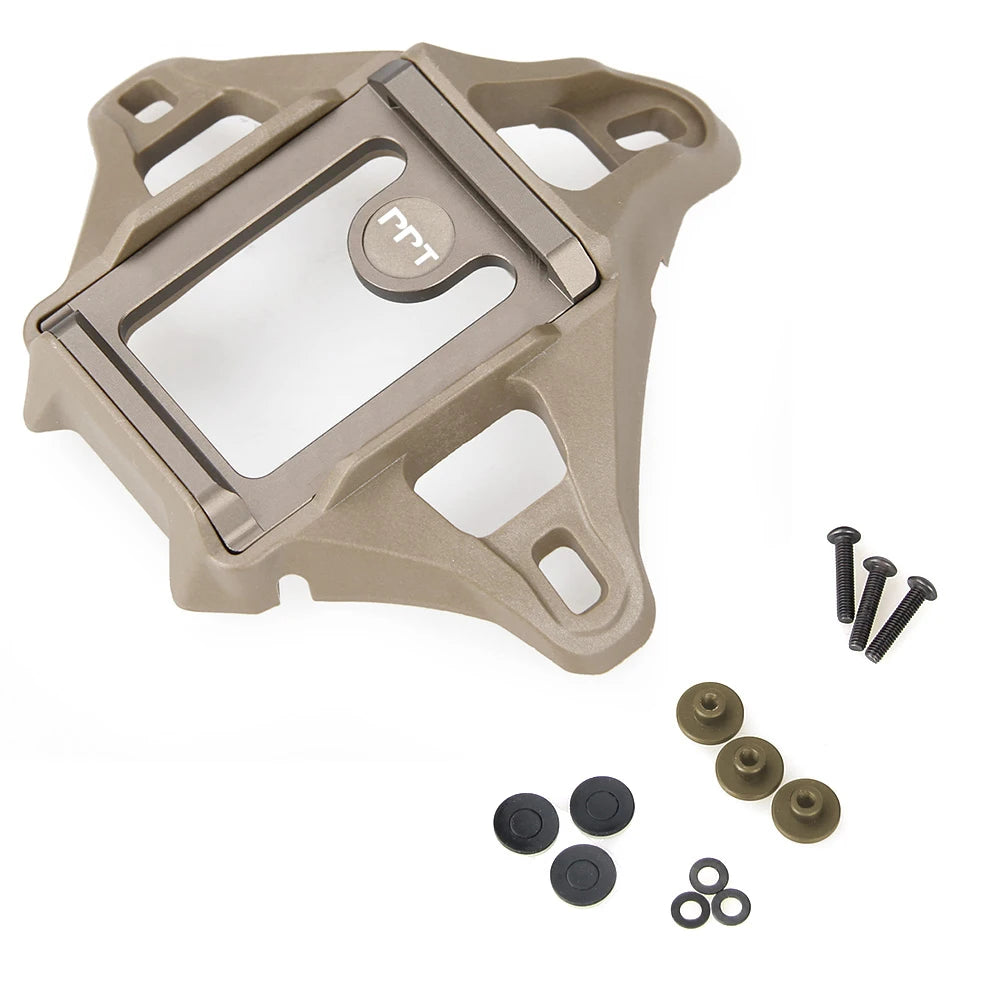 PPT Combat Helmet Accessory Aluminum FOR Rhino Arm G24 NVG Mount G22 G11 Mount PVS-23 Mount