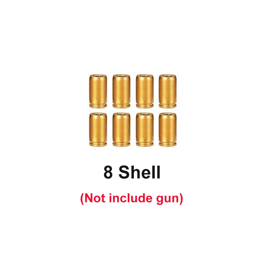 Small Black Toy Gun Mini PPQ Continuous Firing Shell Throwing Gun Model Soft Bullet Launcher BlowBack Airsoft Pistol for Kids