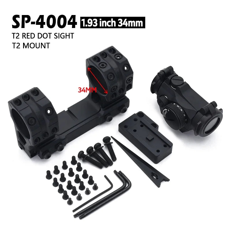 Tactical A-0025 TOP 12 Optical Plate Mount Red Dot Sight Optics Accessory for SP Scope Mount