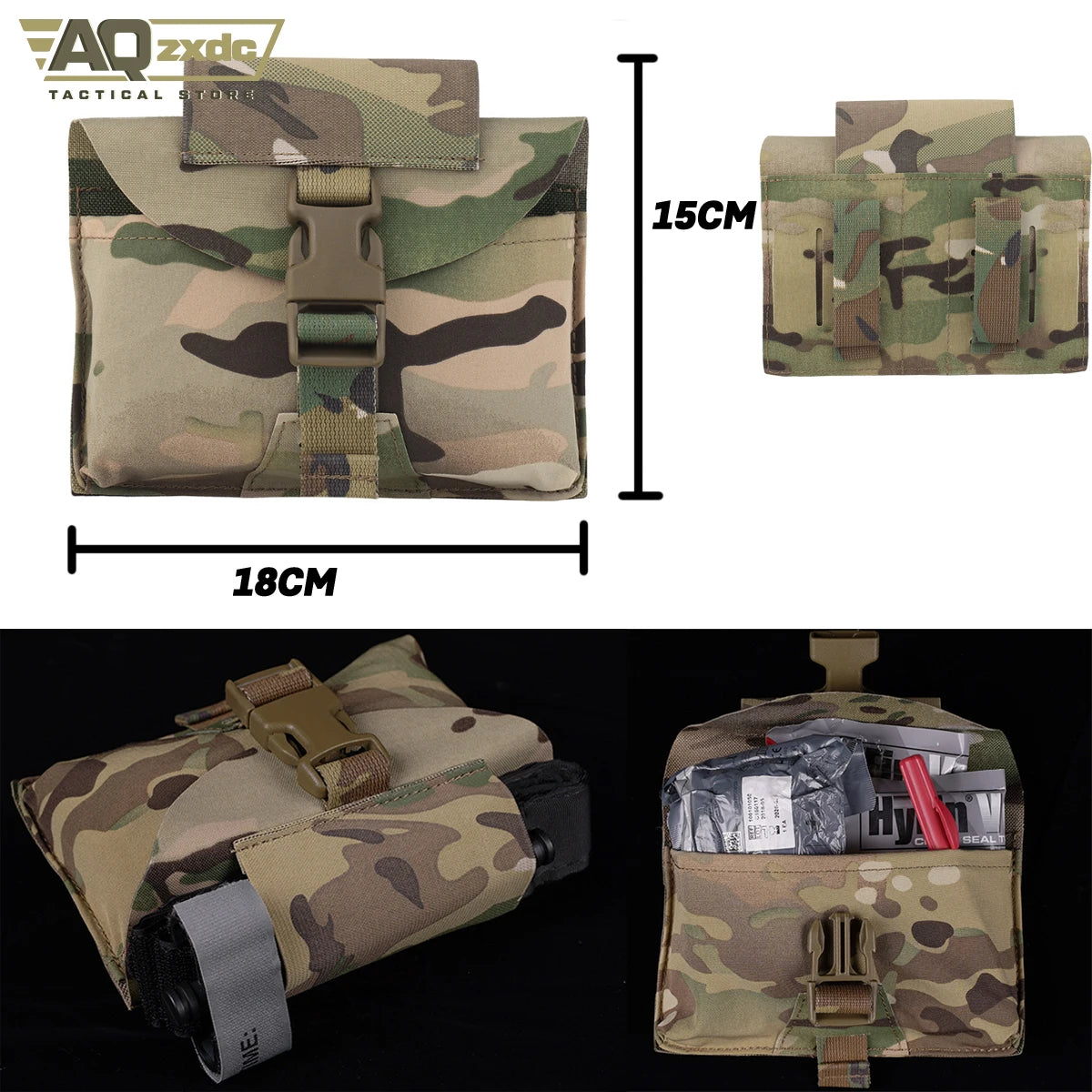 Airsoft Belt Set with PHC Assault Belt, Right Hand Universal Holster, Fast Medical Kit, FAST Mag Bag, PHC recovery Bag, Gun Rope
