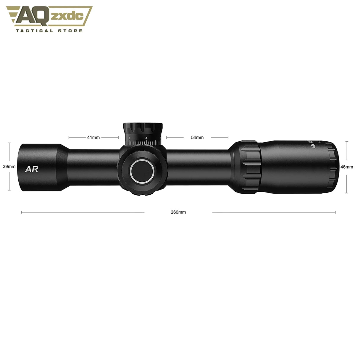 AR 2.5-15X32 SFIR Long Range Scope Side Parallax Scope High Quality Optical Scope ED Lens Shockproof Scopes and Accessories