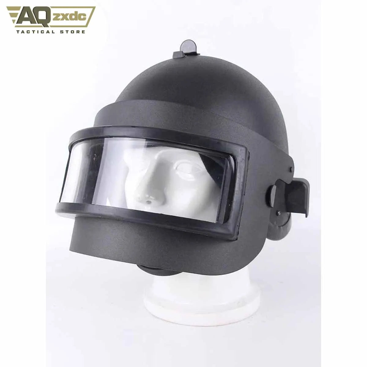 AQzxdc Tactical K63 Protective Helmet with Adjustable Shock Absorbing Pads Mask Airsoft Helmet K6-3 Special Forces Steel Helmet