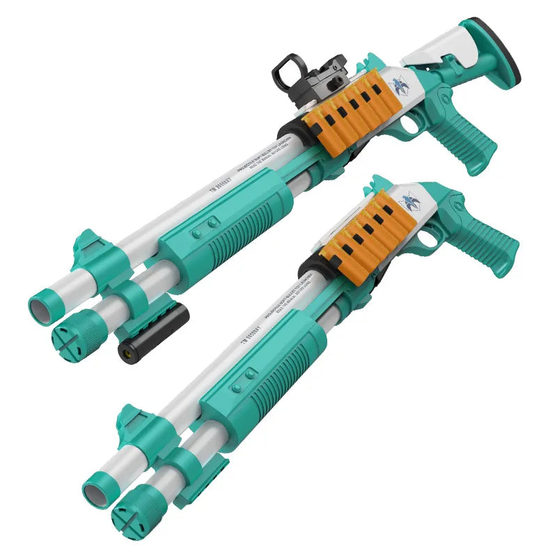 1014 Rifu soft gun toy can be fired for boys outdoor combat shotgun model manually loaded