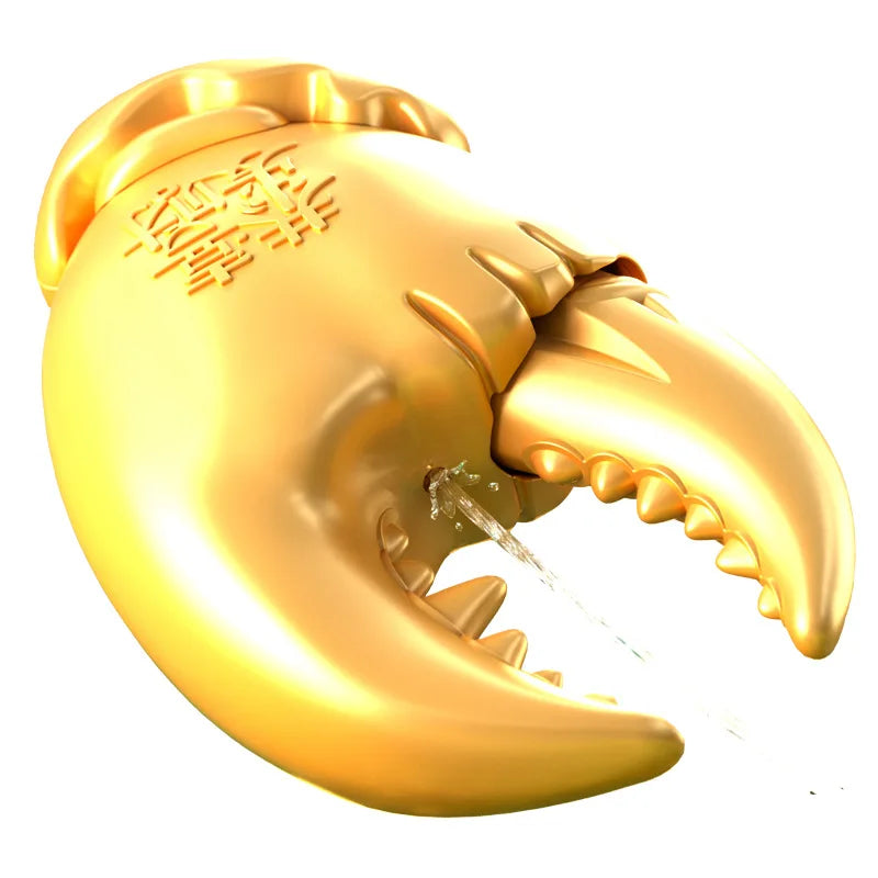 tiktok Internet celebrity crab tongs water gun trick toy can be launched and pressed water gun long-range boys water fights