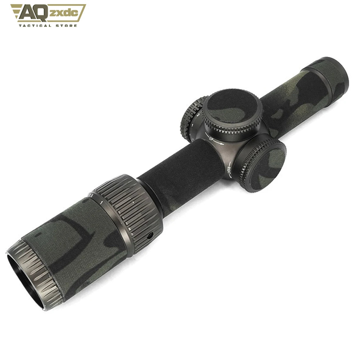 AQzxdc Tactical Optical Wrap - Camouflage Protection & Enhanced For Razor HD 1-6X LPVO Scope Disguise Protection Camouflage