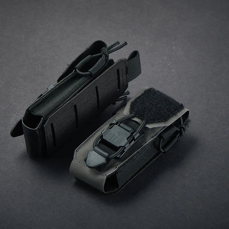 AQzxdc Airsoft LEG-32 Magnetic Magazine Bag, Tool Pliers Set X-PAC Quick-Pull Storage Tool Bag MOLLE Removable Bag Cover for CS