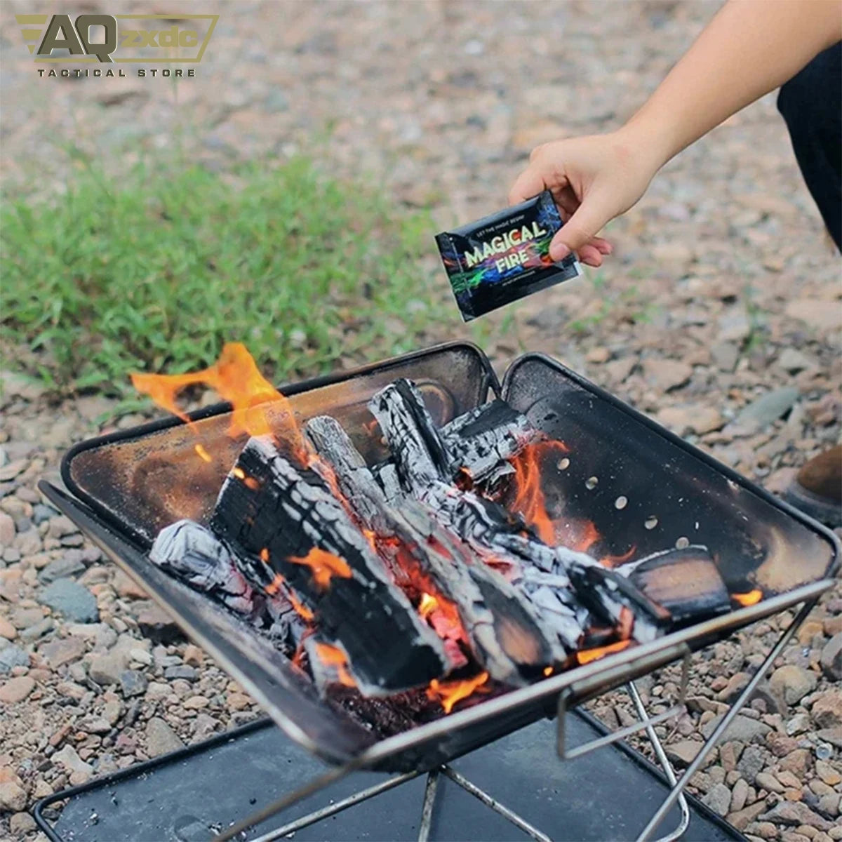 Outdoor Color Flame Powder Magicfire Camping Bonfire Party Magic Color Changing Powder