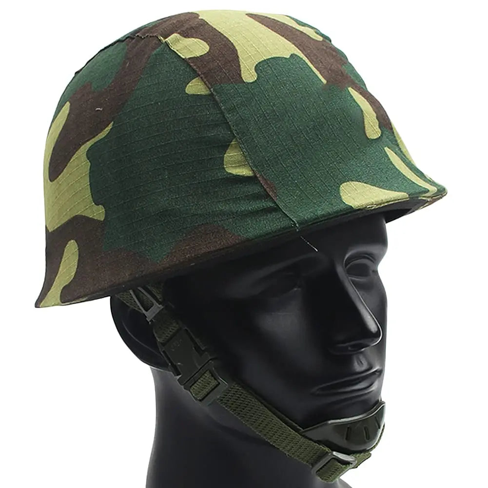 GK80 Tactical Helmet, with Helmet Cloth/Net and Airsoft Goggles, Military Protective Combat Gear, for CS Game Paintball Hunting