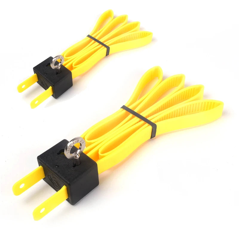 AQzxdc 2Pcs 9.85" Zip Ties Cable - Disposable Heavy Duty Double Police Locking Cuffs Flex Plastic