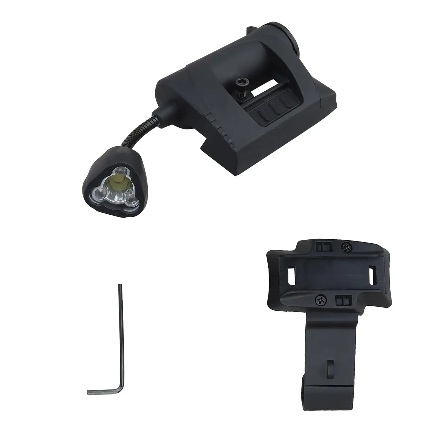 Tactical Helmet Light Military with LED Task Lamp Survival Signal Light for Fast Mich Helmet for Outdoor Sports Hunting Fishing
