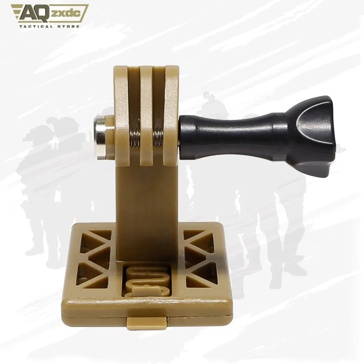 AQzxdc Tactical NVG Helmet Action Camera Mounting Base Bracket for Excavator ARM Mount NVG Helmet Accessories