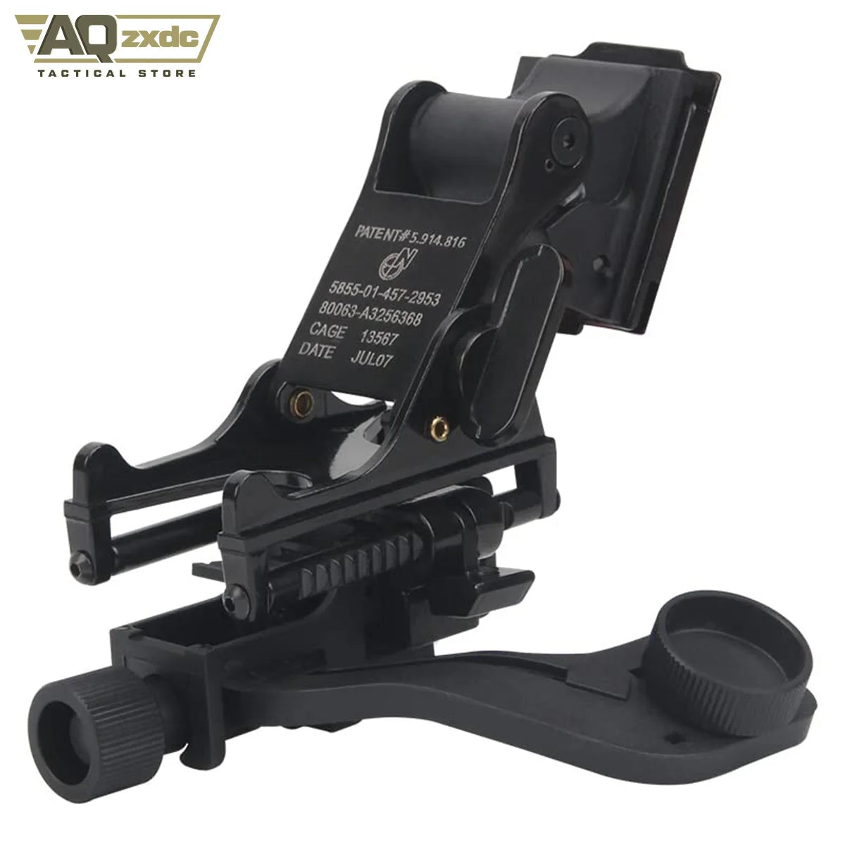 Tactical Metal J Arm NVG Mount Helmet Bracket Adapter for Pvs 14 Night Vision NVG Helmet Mounted Accessory Night Vision Adapter