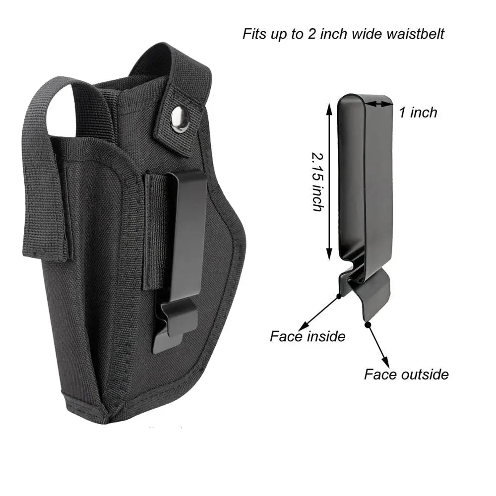 Gun Holster for Men/Women Concealed Carry Pistol Holsters, Gun Holster Fits Right/Left, Holster Fits Glock19,17,23,26,27,42,43