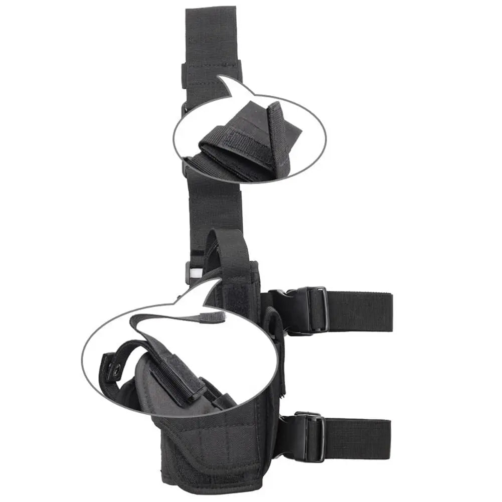AQzxdc Drop Leg Holster Tactical Thigh Strap Holster Pistol Hip Airsoft Leg Gun Costume Harness Men Women