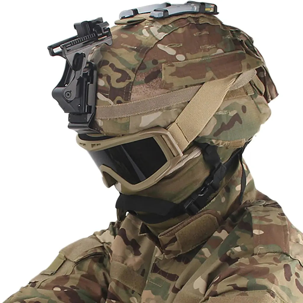 M88 Tactical Helmet Sets, wiht Helmet Cloth Goggles and Mount Kit Full-Covered Military Protective Combat Airsoft Paintball Helm