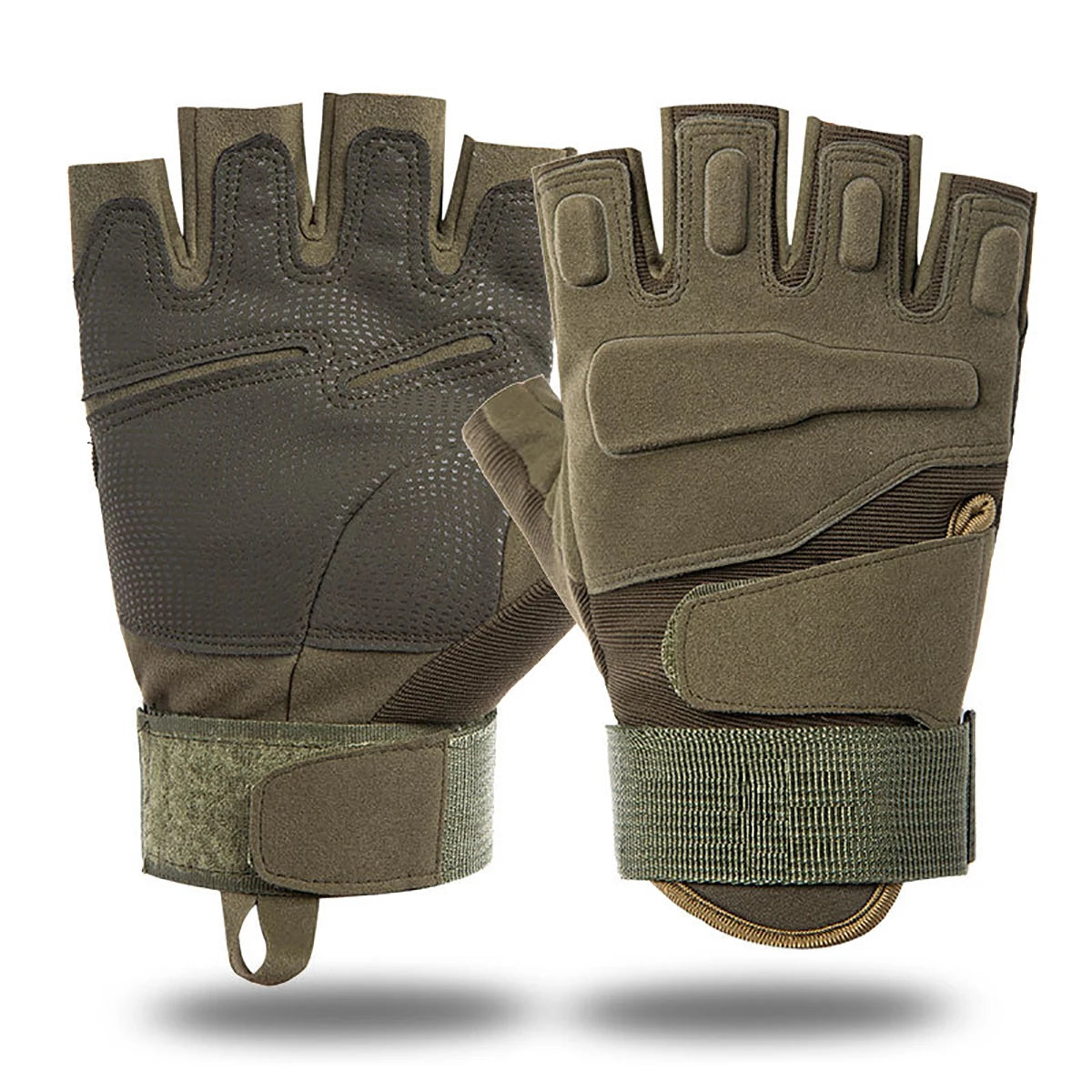 Tactical Gloves Airsoft Outdoor Half Finger Protective Gloves Commando Training Gloves Tactical Fingerless Gloves