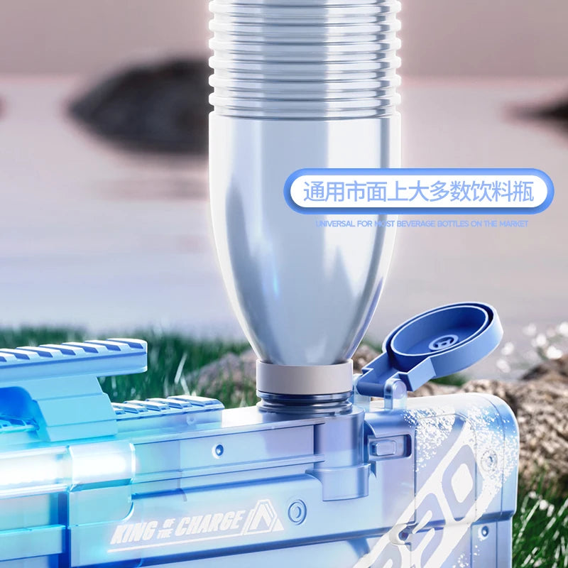 UZI P90 Electric Water Gun Pistol Summer Outdoor Pool Water Gun Continuous Firing Water Fights for Adults Kids