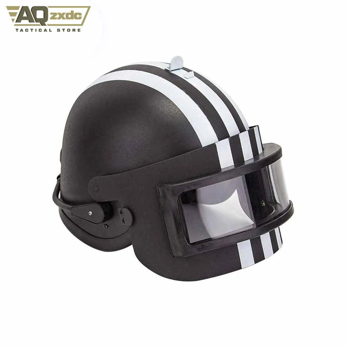 AQzxdc Tactical K63 Protective Helmet with Adjustable Shock Absorbing Pads Mask Airsoft Helmet K6-3 Special Forces Steel Helmet
