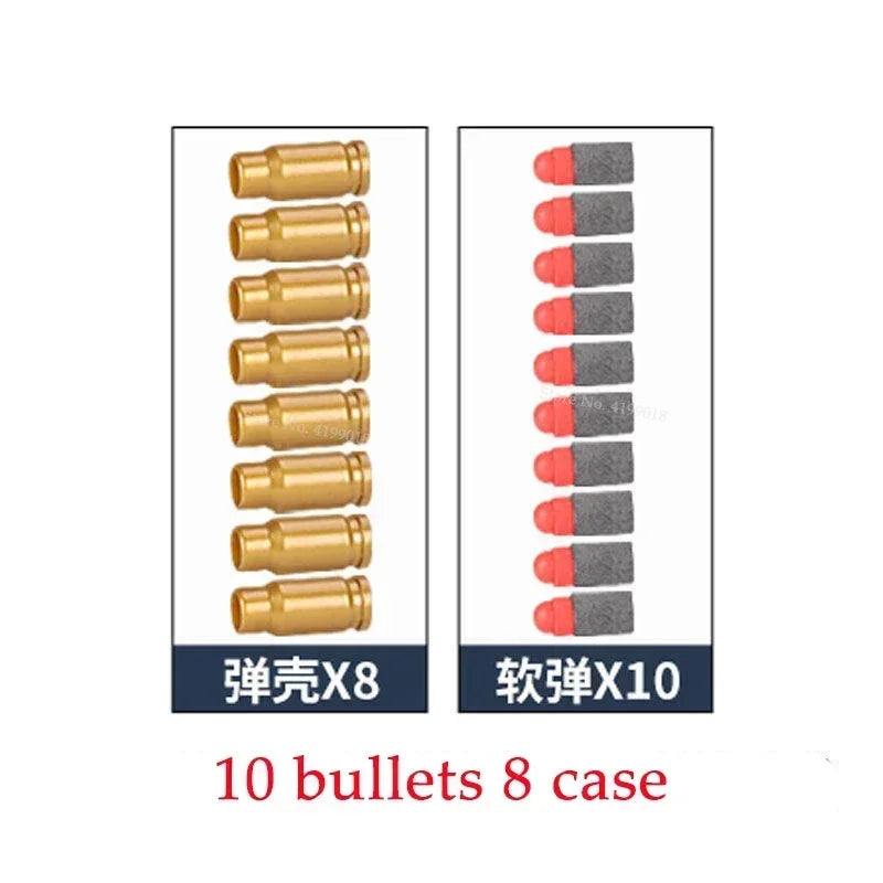Shell Ejection Desert eagle Pistol Airsoft Blaster Gun Soft Bullet Toy Gun CS Shooting Weapons for Kids