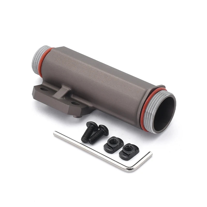 SOTAC Strategy Helmet Lamp Mount Aluminum for 18350 18650 Series Investigation Light Body Accessories with Right Screw Hole