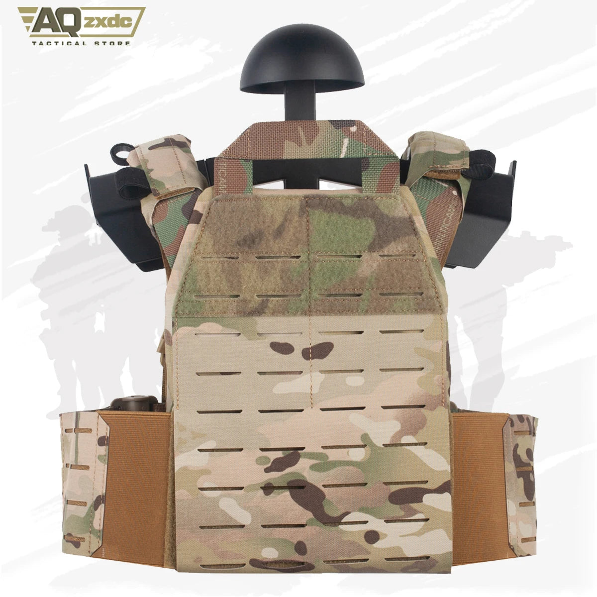 Tactical QPC Vest Plate Carrier Body Armor Quick Release System Small Tactical Vest Tactical Chest Rig for Girls, Children‘s