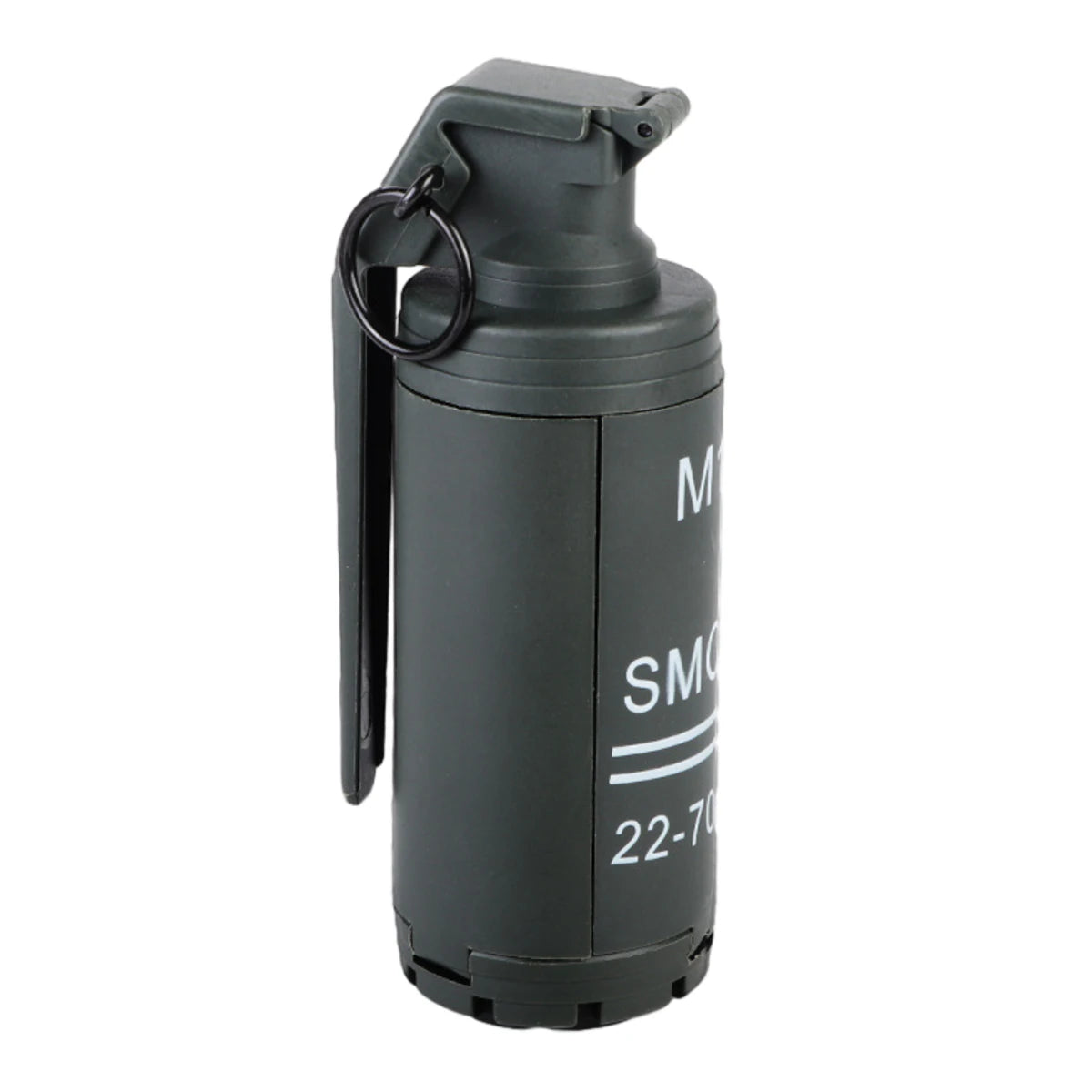2 Pcs Tactical Grenade Model Toy, M67 Burst Grenade, Military Smoke Grenade Model, for Airsoft Paintball Hunting CS War Game