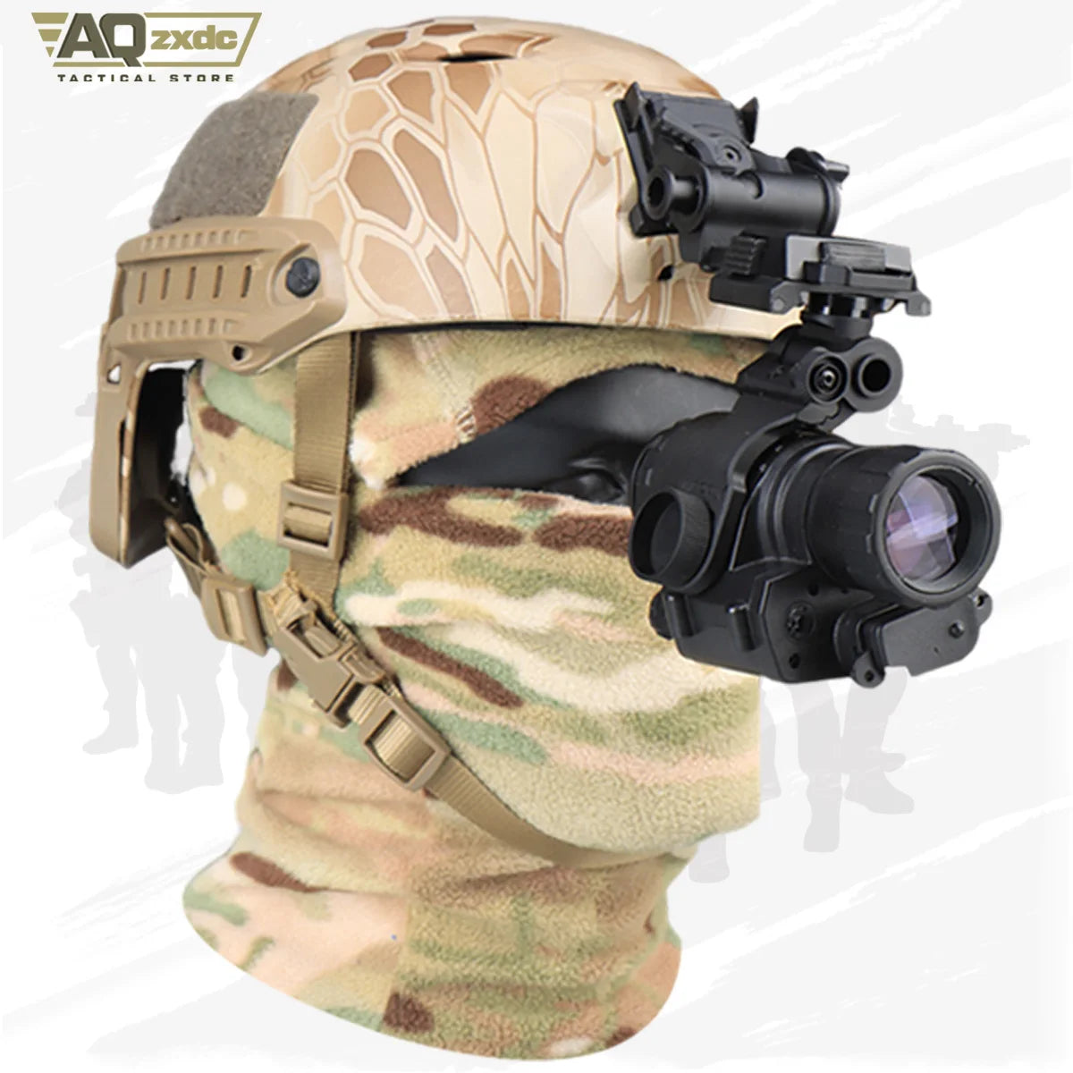 AQzxdc L4 G24 Mount and NVG J-ARM Adapter Fit for Helmet Adapter for Night Vision PVS-14 for Hunting (UK Standard Screw)