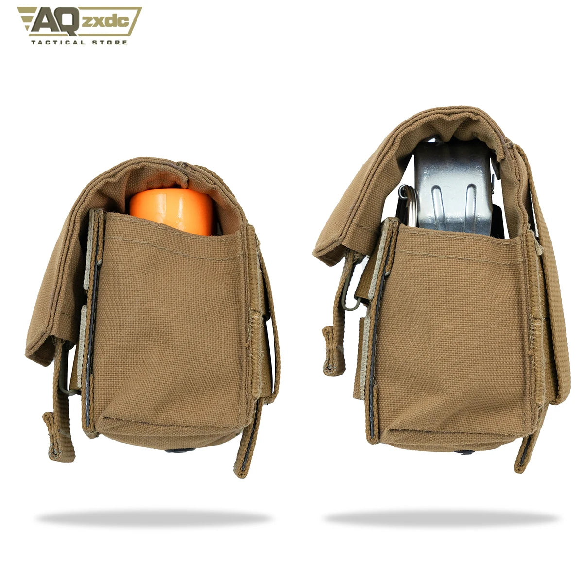 AQzxdc AG-45 Compact Quick-Draw Throwable Bag - Tactical Quick-Draw Bag Elastic Strap Compatible with Grenade of Different Sizes