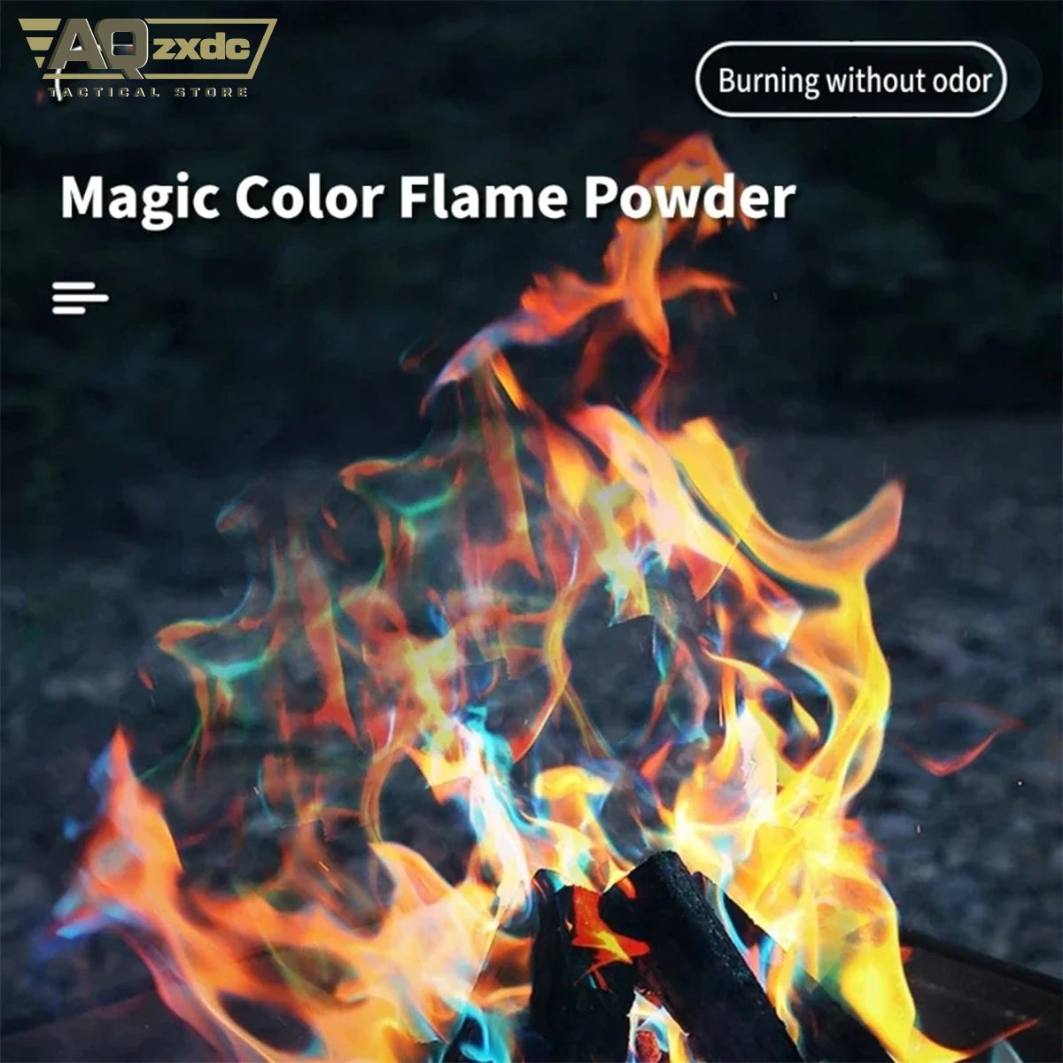 Outdoor Color Flame Powder Magicfire Camping Bonfire Party Magic Color Changing Powder