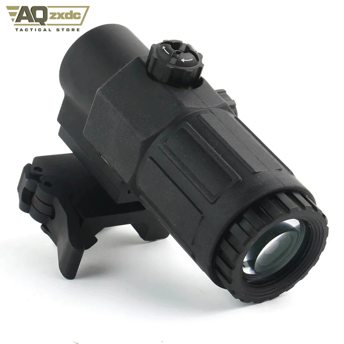 Hunting G33 Holographic Sight 3X Magnifier, w/Switch to Side Quick Detachable QD Mount for 558 Reflex Sight