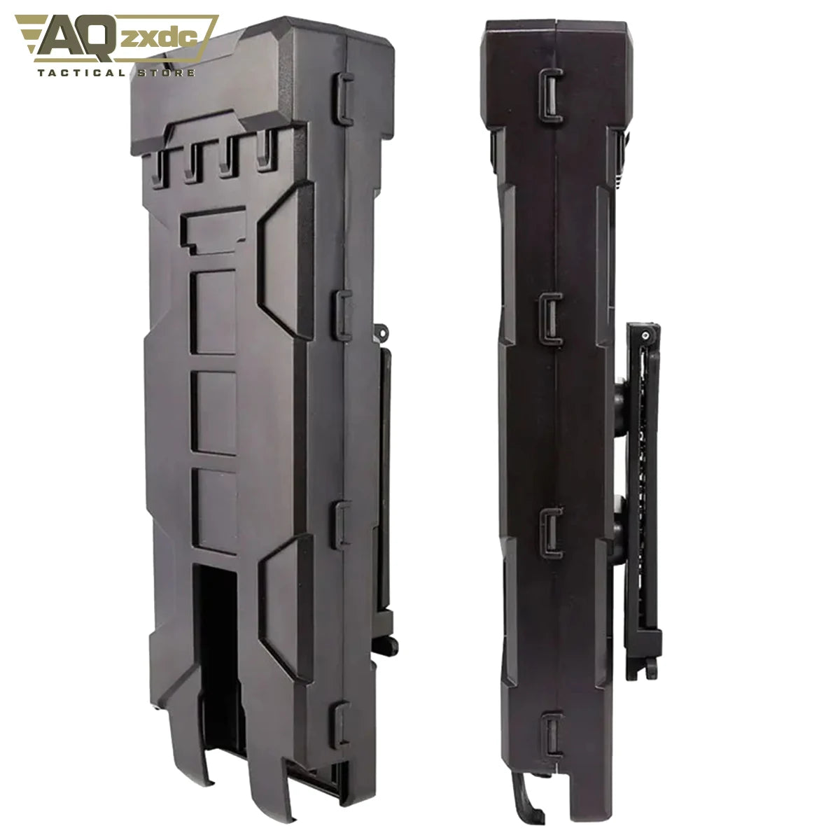AQzxdc Tactical Quick-detachable Shotgun Magazine Box Airsoft Shot Holder For 12 Gauge Magazine Ammo Cartridge