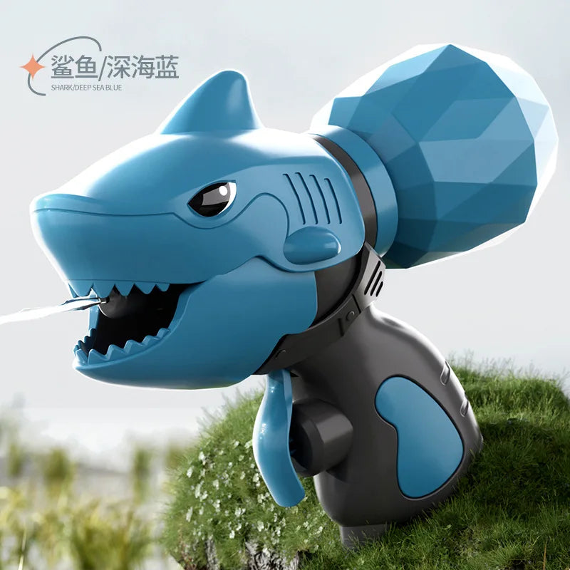 Mini Dinosaur Water Gun Geometric Shark Summer Pool Beach Toys Children Toy Gun Water Splashing Festival Spray Water Gun
