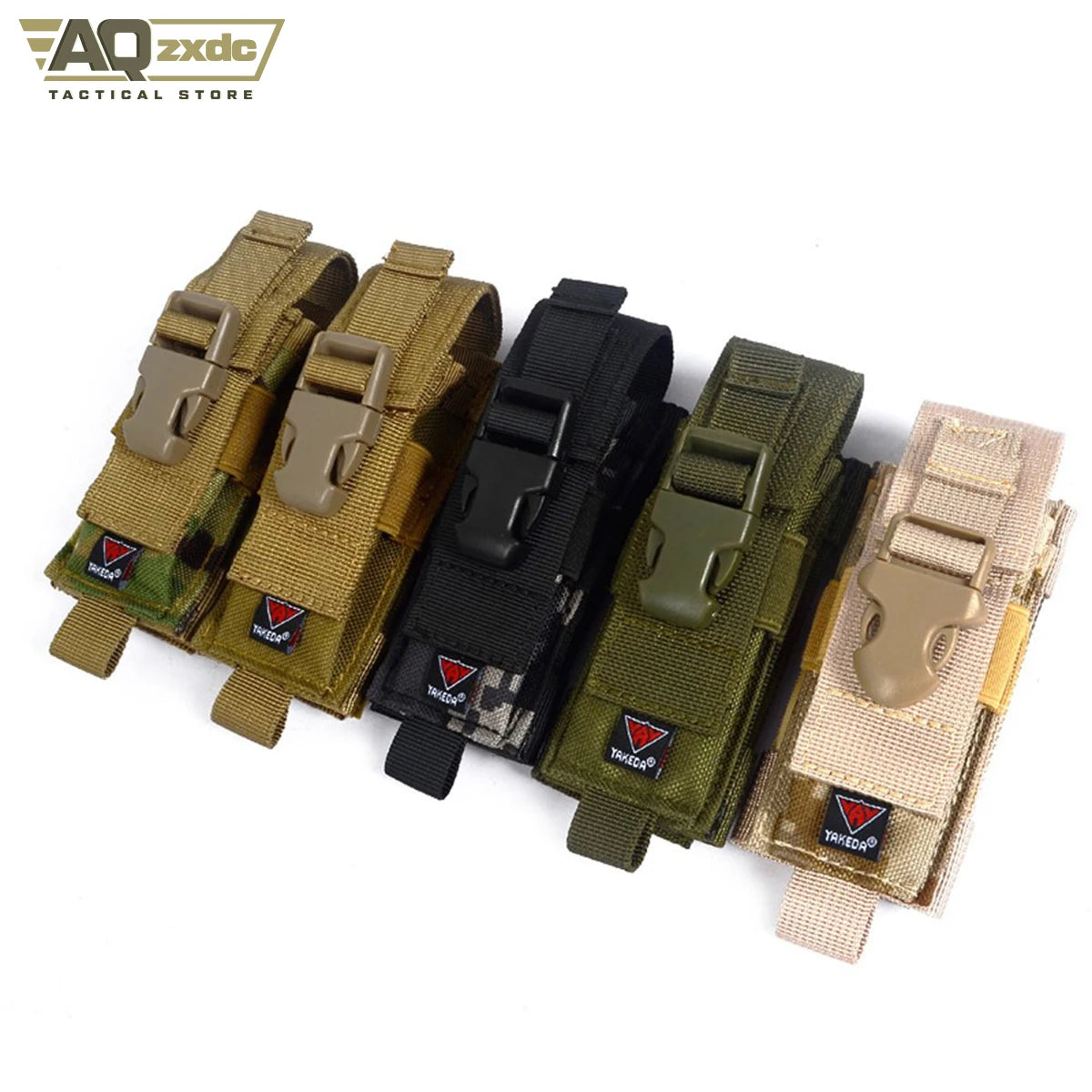 Multifunction Tactical Magazine Pouch Baton Tool Bags Molle Tactical Pouches Mag Holster Buckle for Tactical Vest Combat Belt