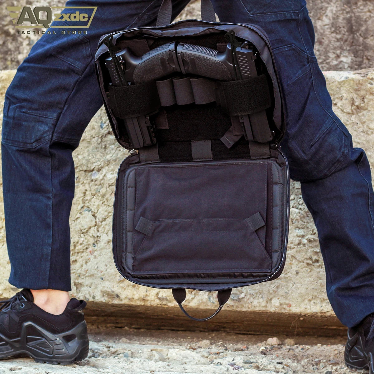Tactical Quick-Draw Holster Quick-Reaction Belt Holster 92-Style Quick Training Magazine Chest Waist Vest Sinking Holster