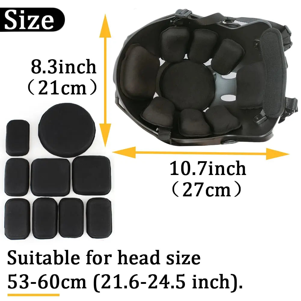 Airsoft Helmet with Goggles And Visor Set, Full-Wrap Military Paintball Protection Set, Visor 90°Adjustable, for Outdoor Hunting