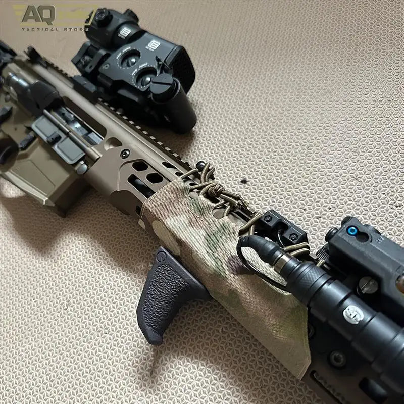 AQzxdc HotPocket SD Rail Wrap Tactical Wood Handguard Cloth MCX Speciald Glove Accessories Protective Cover