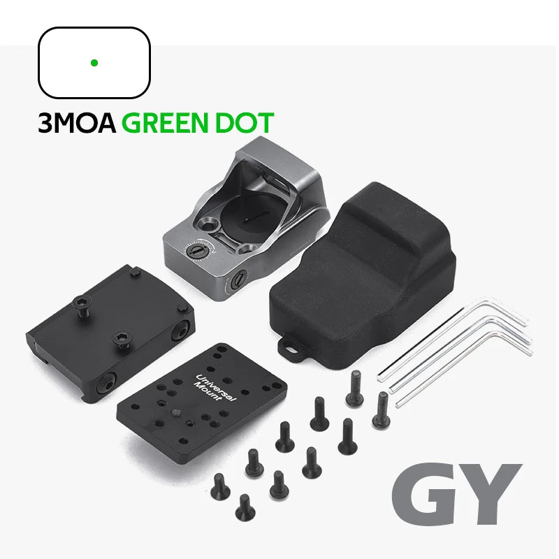 New E-FLX Min Red Dot Relfex Sight 3 MOA Holographic Sight Optics with Full Original Markings for Hunting Milspec Tactical