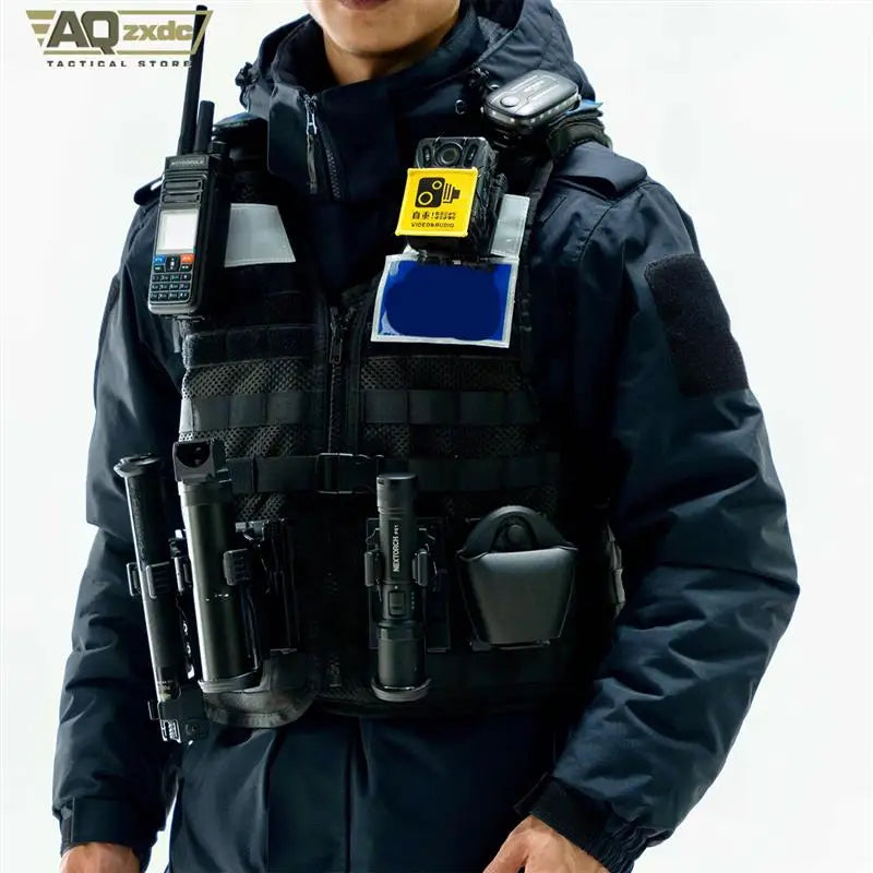 AQzxdc Tactical Vest CPT Multi-Functional Protective Vest Police Outdoor Duty Combination Equipment Outdoor Vest Suit