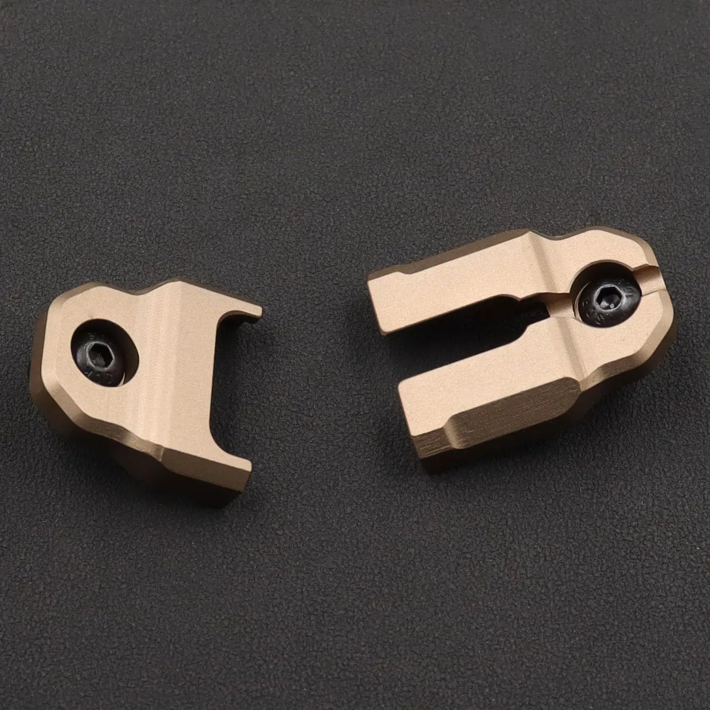 AQzxdc Tactical Mlok Pressure Switch Mount Plate for PEQ 15 Remote Tape Switch Mounting Aluminum