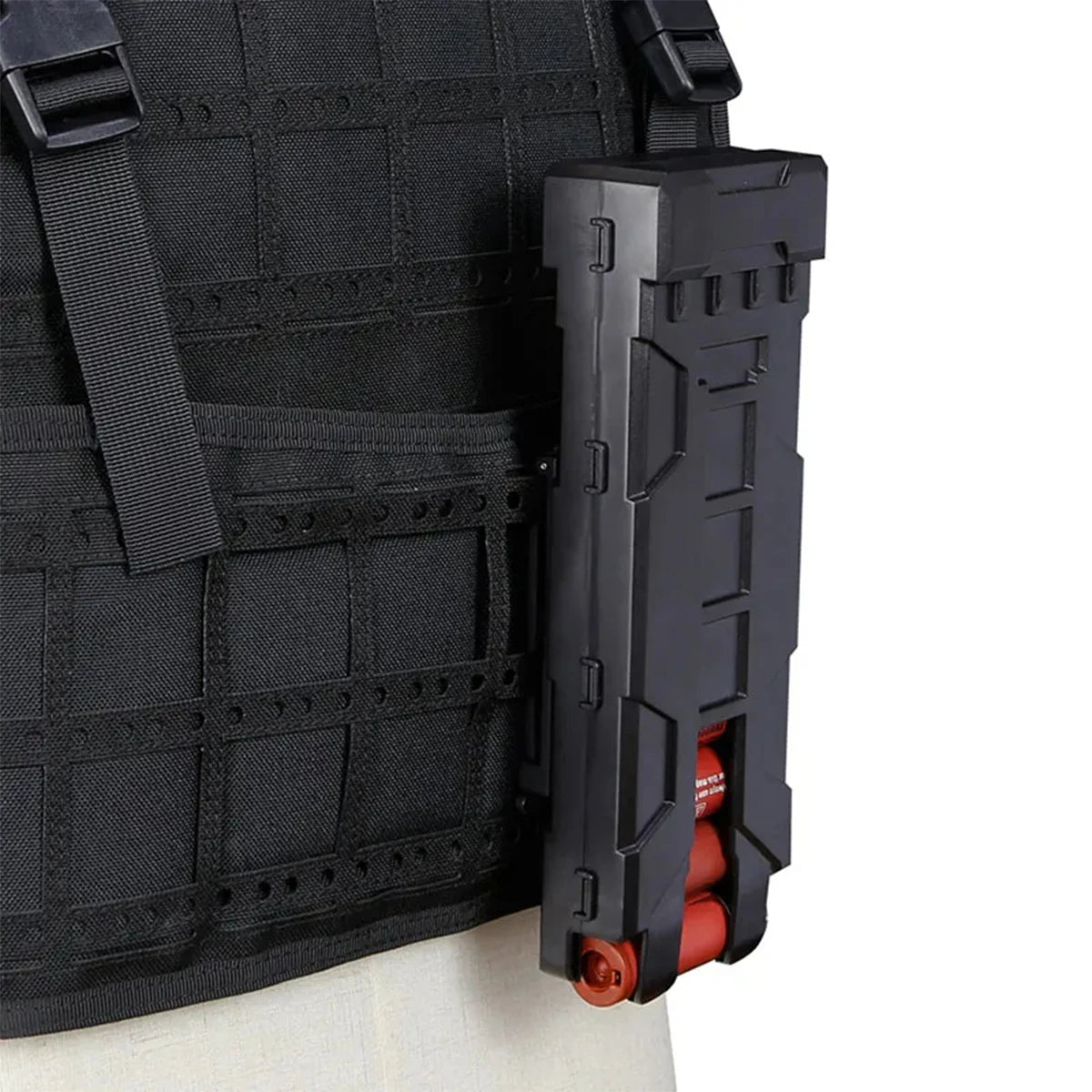 AQzxdc Tactical Quick-detachable Shotgun Magazine Box Airsoft Shot Holder For 12 Gauge Magazine Ammo Cartridge