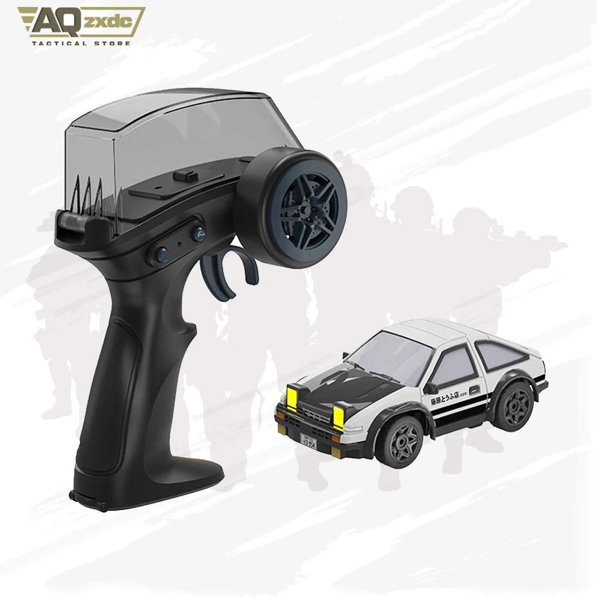 K14 RTR 1/64 2.4G 4WD Drift RC Car Mini Race, Radio Control High-Speed Motor Full Proportional On-Road Racing Vehicle Model