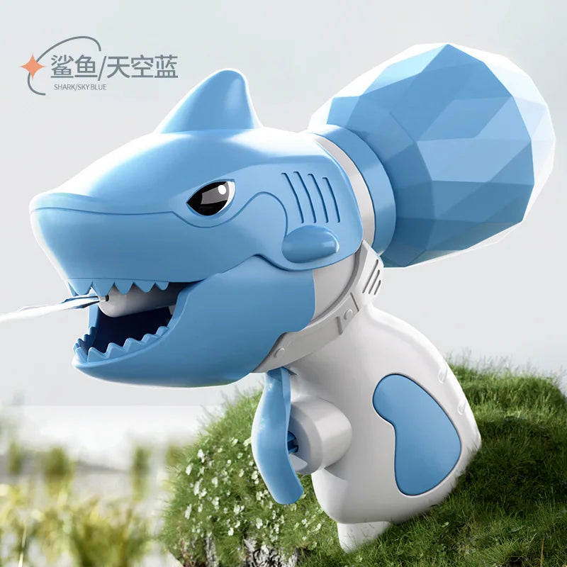 Mini Dinosaur Water Gun Geometric Shark Summer Pool Beach Toys Children Toy Gun Water Splashing Festival Spray Water Gun
