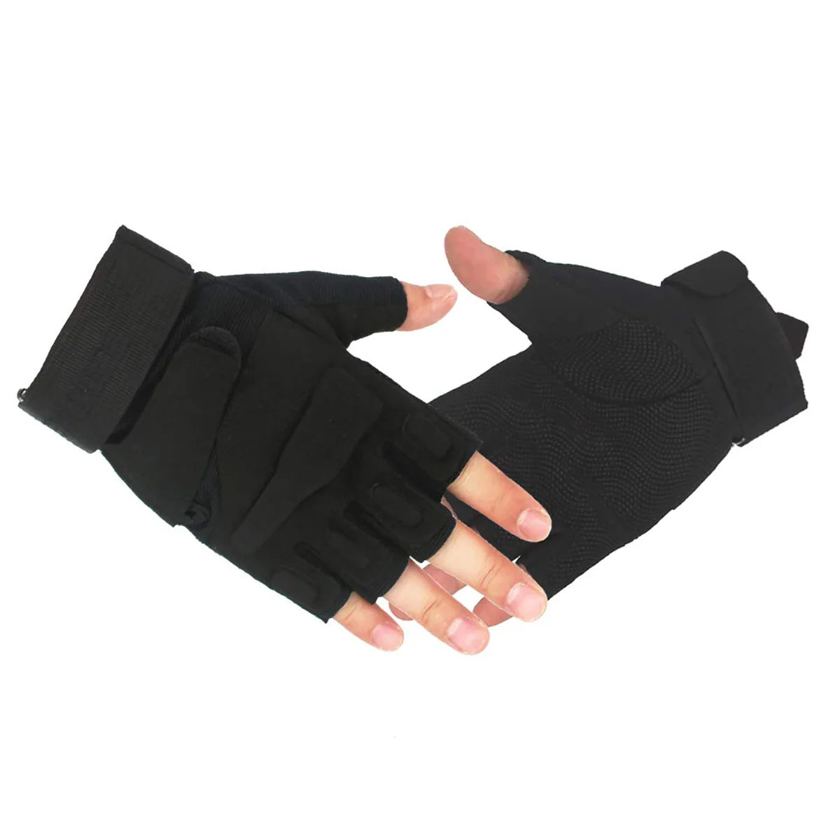 Tactical Gloves Airsoft Outdoor Half Finger Protective Gloves Commando Training Gloves Tactical Fingerless Gloves