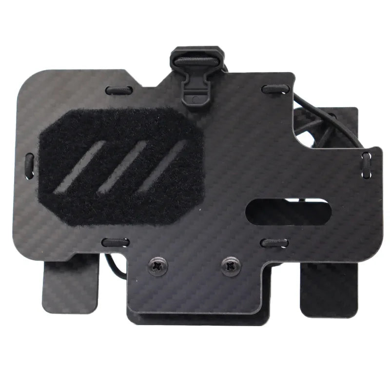 AQzxdc MOLLE Phone Holder, Plate Carrier Accessories Tactical Vest Phone Holder Phone Chest Mount for Cellphone Screen 4.7"-6.8"