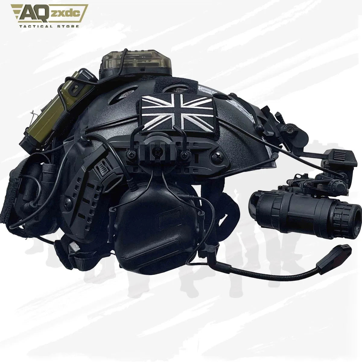 AQzxdc Tactical Ghost Spider Koenig Set - Cos Helmet Cod 19 Service Exhibition Equipment Helmet Mask for Cospaly Cod Koing