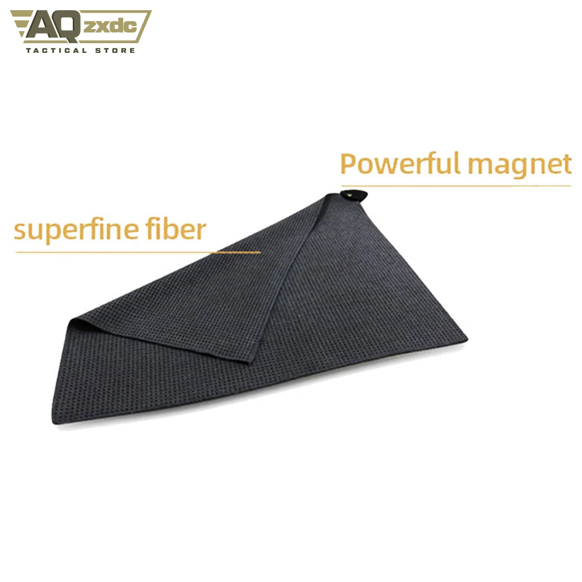 2pcs Magnetic Towel Texture Microfiber Waffle Golf Towel with Deep Waffle Pockets Magnet for Strong Hold to Golf Carts or Clubs