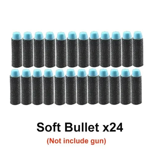ZP5 357 Revolver Launcher Pistol EVA Soft Dart Bullet Toy Gun Airsoft CS Outdoor Shooting Game Weapon Kids Adult Gift