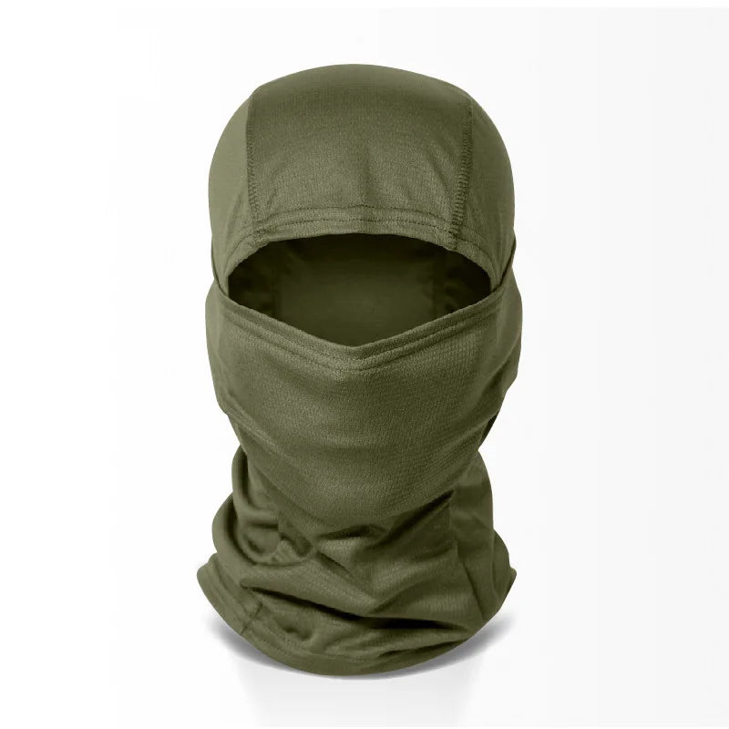Multicam Tactical Balaclava Full Face Mask, Shield Cover Cycling Airsoft Paintball Hunting Hat Camouflage Balaclava Scarf
