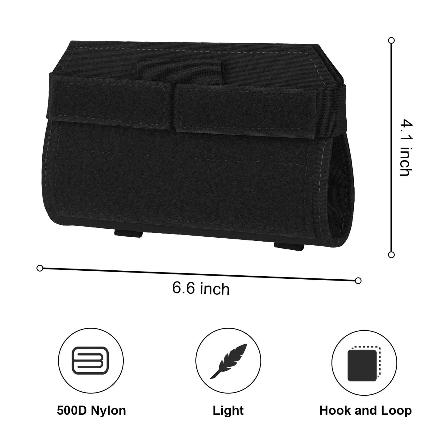 AQzxdc Tactical Phone Pouch Molle Admin Pouches Military Small Utility Cell Phone Carrier Holder for Vest